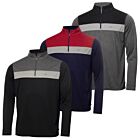 Calvin Klein Mens 2025 Smith River 1/4 Zip Wicking Golf Sweater