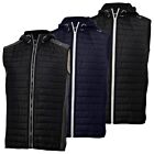 Calvin Klein Mens 2025 Redwood Hooded Hybrid Lightweight Gilet