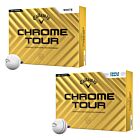 Callaway Golf Unisex 2025 Chrome Tour 12 Pack Performance Golf Balls