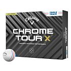 Callaway Golf Unisex 2024 Chrome Tour X Triple Track 24 12 Pack Golf Balls