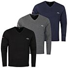 Callaway Golf Mens 2025 Ace Odyssey Long Sleeve V-Neck 12 Gauge Embroidered Sweater