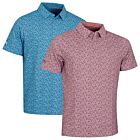 Callaway Golf Mens Novelty Confetti SwingTech Opt-Dri Eco Polo Shirt