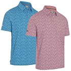 Callaway Golf Mens 2025 Novelty Confetti SwingTech Opt-Dri Eco Polo Shirt