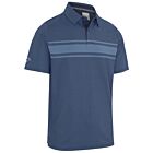 Callaway Golf Mens 2025 Engineered Triple Track Geo SwingTech Eco Polo Shirt