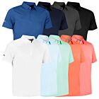 Callaway Golf Mens 2025 Swingtech Solid Stretch Moisture Wicking Polo Shirt