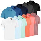Callaway Golf Mens 2025 SwingTech Solid Stretch Moisture Wicking Polo Shirt