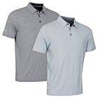 Callaway Golf Mens 2024 Tee Allover Print Recycled Easy Care Polo Shirt