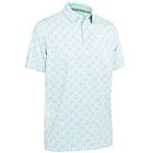 Callaway Golf Mens Golf Foulard Printed Wicking Polo Shirt