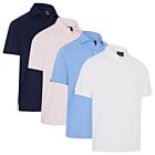 Callaway Mens Premium Solid Cooling Swing Tech Golf Polo Shirt