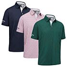Callaway Mens TM Golf Micro Print Opti-Dri Easy Care Golf Polo Shirt