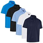 Callaway Mens Odyssey Ventilated Jaquard Opti-Dri Stretch Golf Polo Shirt