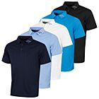 Callaway Mens Odyssey Ventilated Jaquard Opti-Dri Stretch Golf Polo Shirt