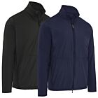 Callaway Golf Mens 2025 Mixed Media Full Zip Pullover Water Repellent Sweater