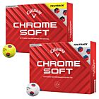 Callaway Golf Unisex Chrome Soft 24 TruTrak 12 Pack Performance Golf Balls