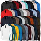 Calvin Klein Mens 2025 Campus 1/2 Zip All Season Easy Care Sweater