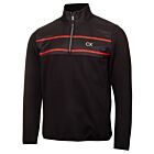 Calvin Klein Mens Harrow Hybrid Half Zip Stretch Insulated Golf Jacket