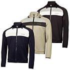 Calvin Klein Mens Fracture Hooded Full Zip Stretch Fabric Golf Hoody