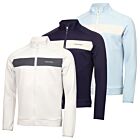 Calvin Klein Mens Parkbury Full Zip Stretch Breathable Golf Sweater