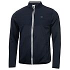 Calvin Klein Mens 2025 Atlantic Hybrid Stretch Insulated Full Zip Golf Sweater