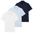 Lacoste Mens 2026 UV Protection Moisture Wicking Stretch Golf Polo Shirt