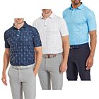 FootJoy Mens 19th Hole Four Way Stretch Moisture Wicking Golf Polo Shirt