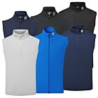 Footjoy Mens 2025 Full-Zip Knit Moisture Wicking Stretch Fabric Golf Vest Gilet