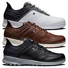 FootJoy Mens Stratos Waterproof StratoFoam Spikeless Leather Golf Shoes