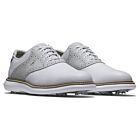 Footjoy Mens 2025 Traditions Breathable Leather Waterproof Spiked Golf Shoes