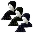 Lyle & Scott Mens Cable Ribbed Winter Essential Beanie & Scarf Set