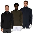 J.Lindeberg Mens Tour Tech Mid Layer 4 way Stretch Golf Sweater