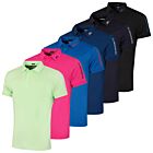 J.Lindeberg Mens Tour Tech Regular Fit Stretch Golf Polo Shirt