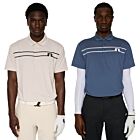 J.Lindeberg Mens Klas Wicking 4 Way Stretch Soft Golf Polo Shirt