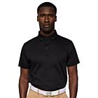 J.Lindeberg Mens Silo Fit Smooth Silk Blend Luxury Golf Polo Shirt
