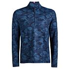 G/Fore Mens Brushed Back Tech Terry 1/4 Zip Stretch Golf Pullover Sweater