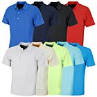Greg Norman Mens KX04 Performance Micro Pique Plain Golf Polo Shirt