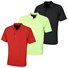 Greg Norman Mens KX04 Performance Micro Pique Plain Golf Polo Shirt
