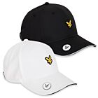 Lyle & Scott Mens 2025 Ballmarker Golden Eagle Logo One Size Golf Cap