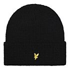 Lyle & Scott Unisex Waffle 100% Cotton Golden Eagle Branded Beanie Hat