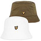 Lyle & Scott Mens 2025 Cotton Twill Eagle Logo Branded One Size Hat