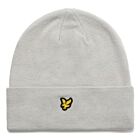 Lyle & Scott Unisex Classic Style Acrylic Knit Embroidered Beanie Hat