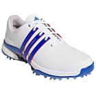 adidas Golf Mens Tour360 Premium Waterproof Leather Spiked Golf Shoes