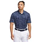 adidas Golf Mens ULT365 Pine Print Sustainable Stretch Polo Shirt