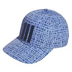 adidas Golf Mens Three Stripes Printed Moisture Wicking Tour Cap