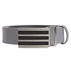 adidas Golf Mens 2026 3 Stripe Tour Metal Buckle 3 Stripes Easy-Wear Belt