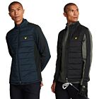 Lyle & Scott Mens Wadded Stretch Fabric Windproof Zip Pockets Golf Gilet