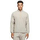 adidas Golf Mens Ultimate365 Set Woven 1/4 Zip Stylish Soft Sweater