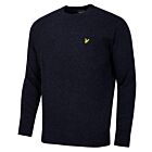 Lyle & Scott Mens Lambswool Blend Crew Neck Golf Sweater