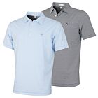 Peter Millar Mens 2025 Stripe Stretch Wicking 4 Way Golf Jersey Polo Shirt