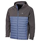 Peter Millar Mens All Course Hybrid Insulated Padded Hooded Jacket