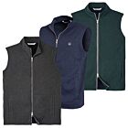 Peter Millar Mens Crown Fleece Water Resistant Thermal Zip Up Golf Gilet